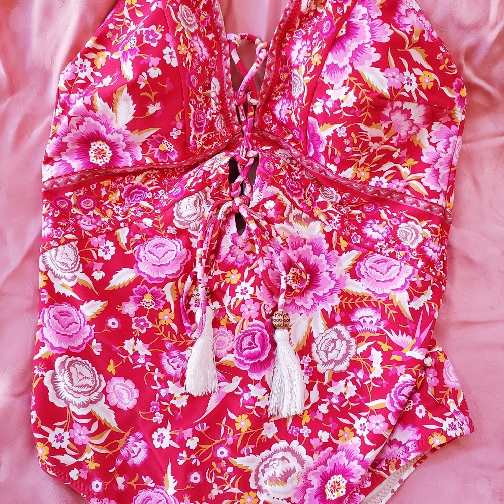 NWOT Spell & The Gypsy Collective Babushka Lace Up FIRM - Picture 6 of 10